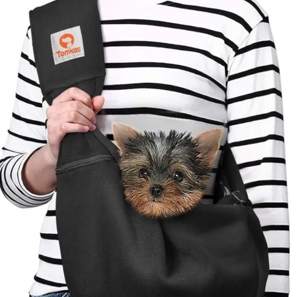 TOMKAS Adjustable Pet Sling Carrier - Picture 2 of 4